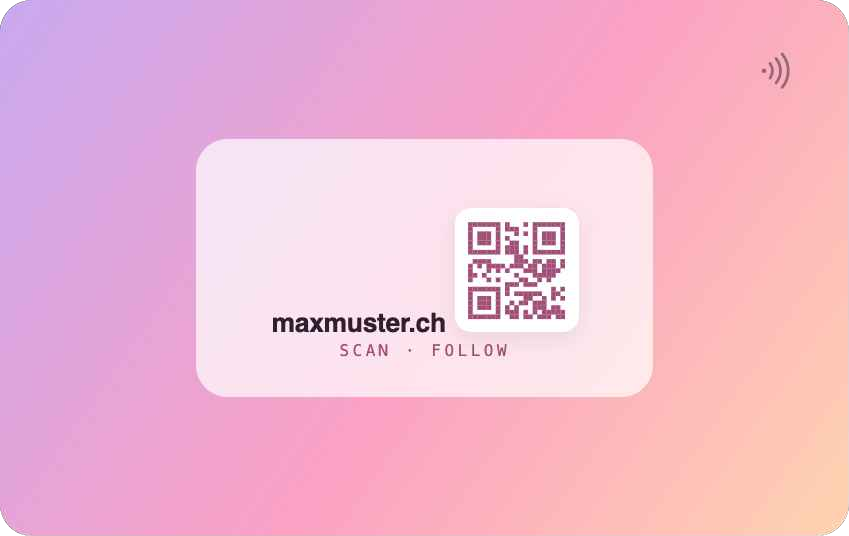 DataCard Design – Aurore · Rückseite