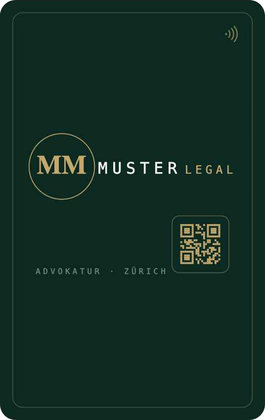 DataCard Design – Forêt · Rückseite