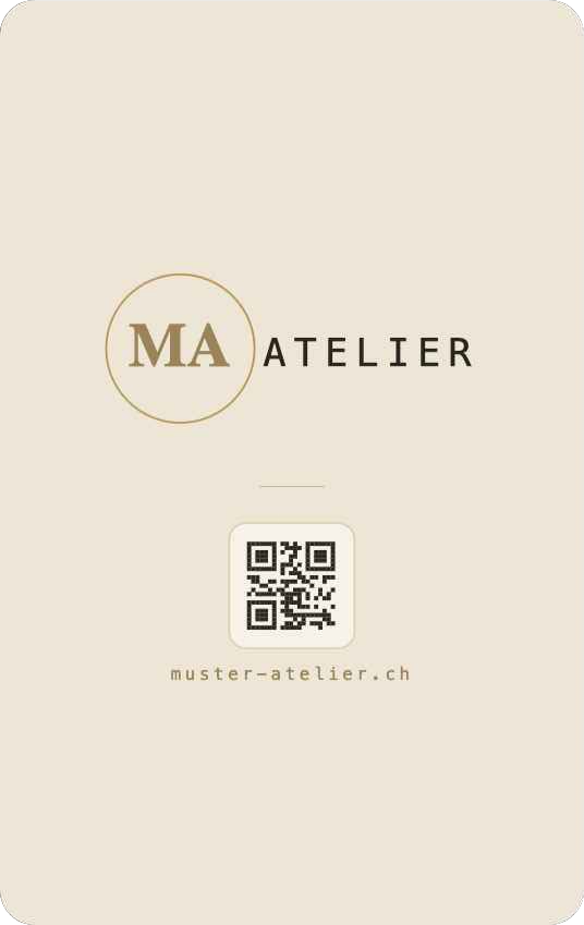 DataCard Design – Ivoire · Rückseite