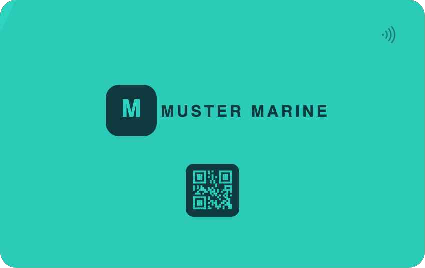 DataCard Design – Marine · Rückseite