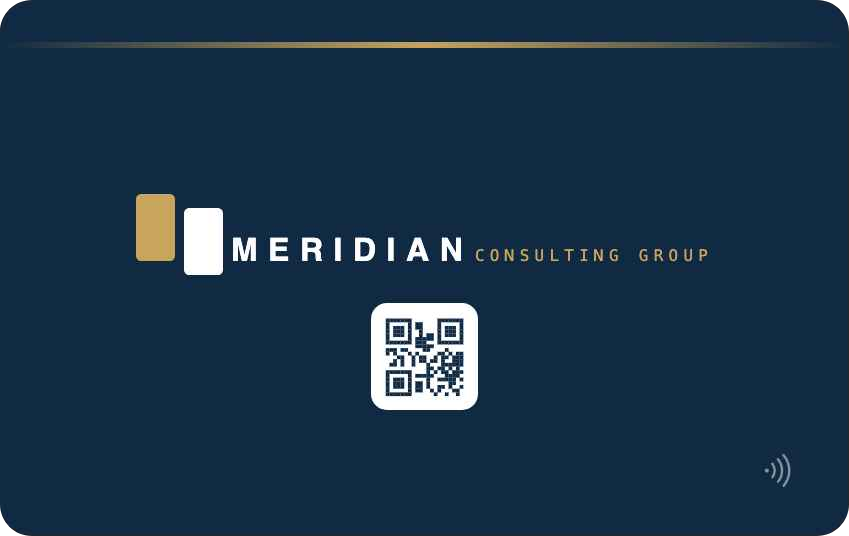 DataCard Design – Meridian · Rückseite